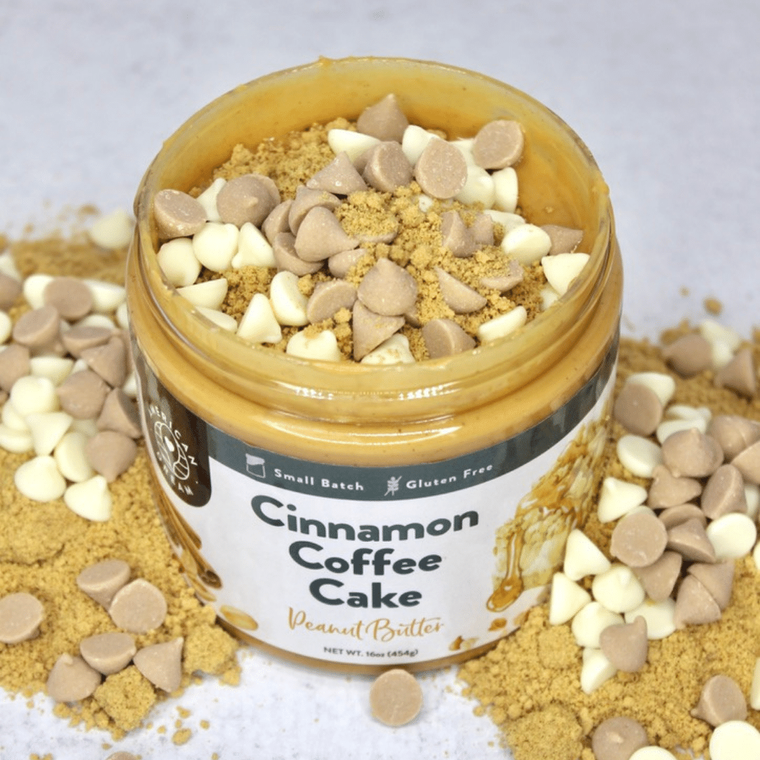 Gluten-Free Cinnamon Coffee Cake Peanut Butter
