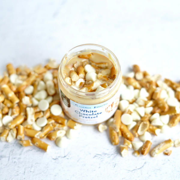 Baby Butter 4oz Gluten-Free White Chocolate Pretzel Peanut Butter