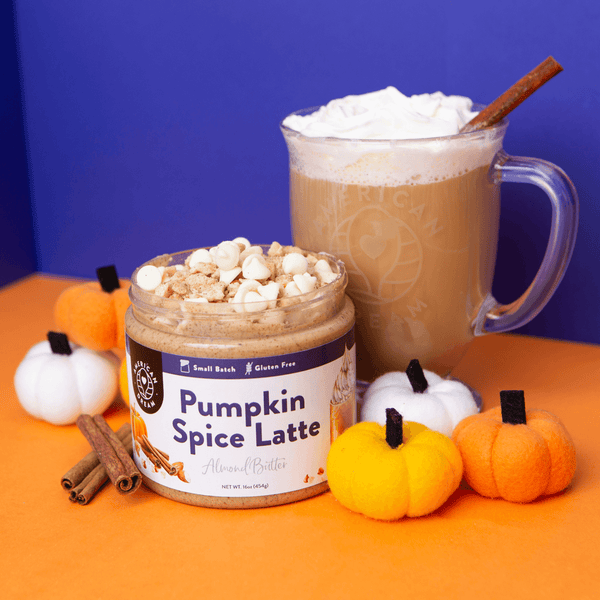Gluten-Free Pumpkin Spice Latte Almond Butter