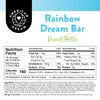 Gluten-Free Rainbow Dream Bar Peanut Butter
