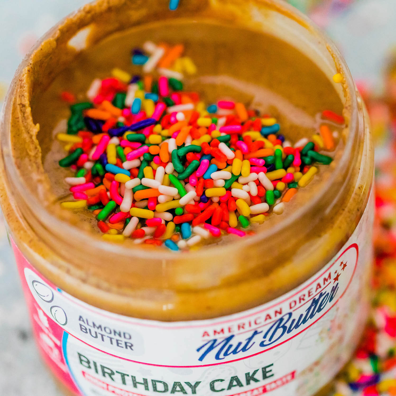 Birthday Cake Almond Butter