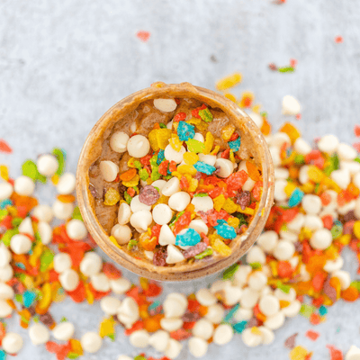 Gluten-Free Frosty Pebbles Almond Butter