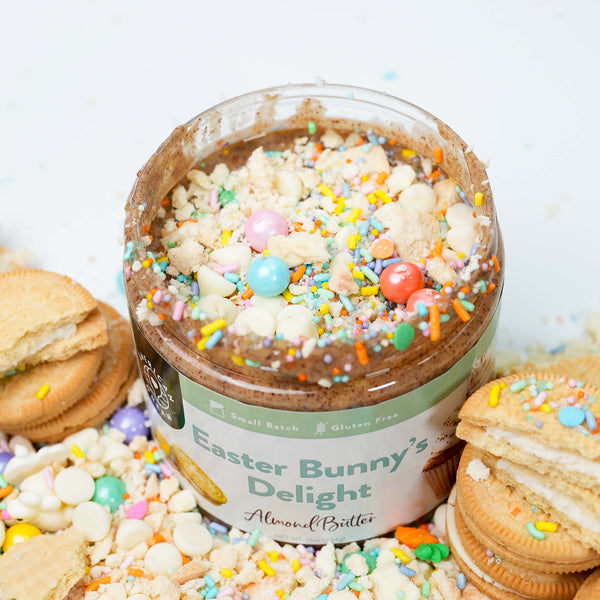 Gluten-Free Easter Bunny's Delight Almond Butter