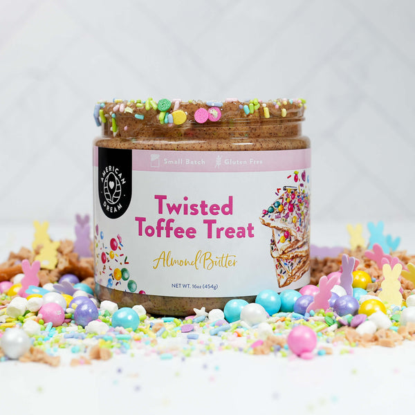 Gluten-Free Twisted Toffee Treat Almond Butter