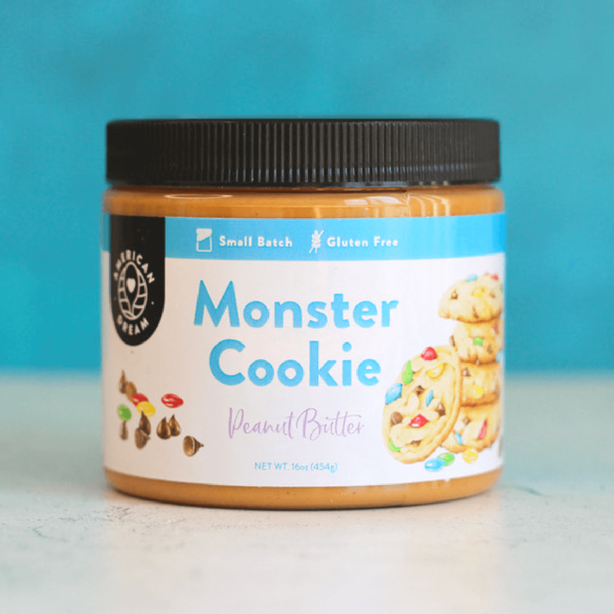 Gluten-Free Monster Cookie Peanut Butter