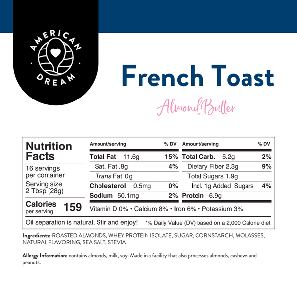 French Toast Almond Butter