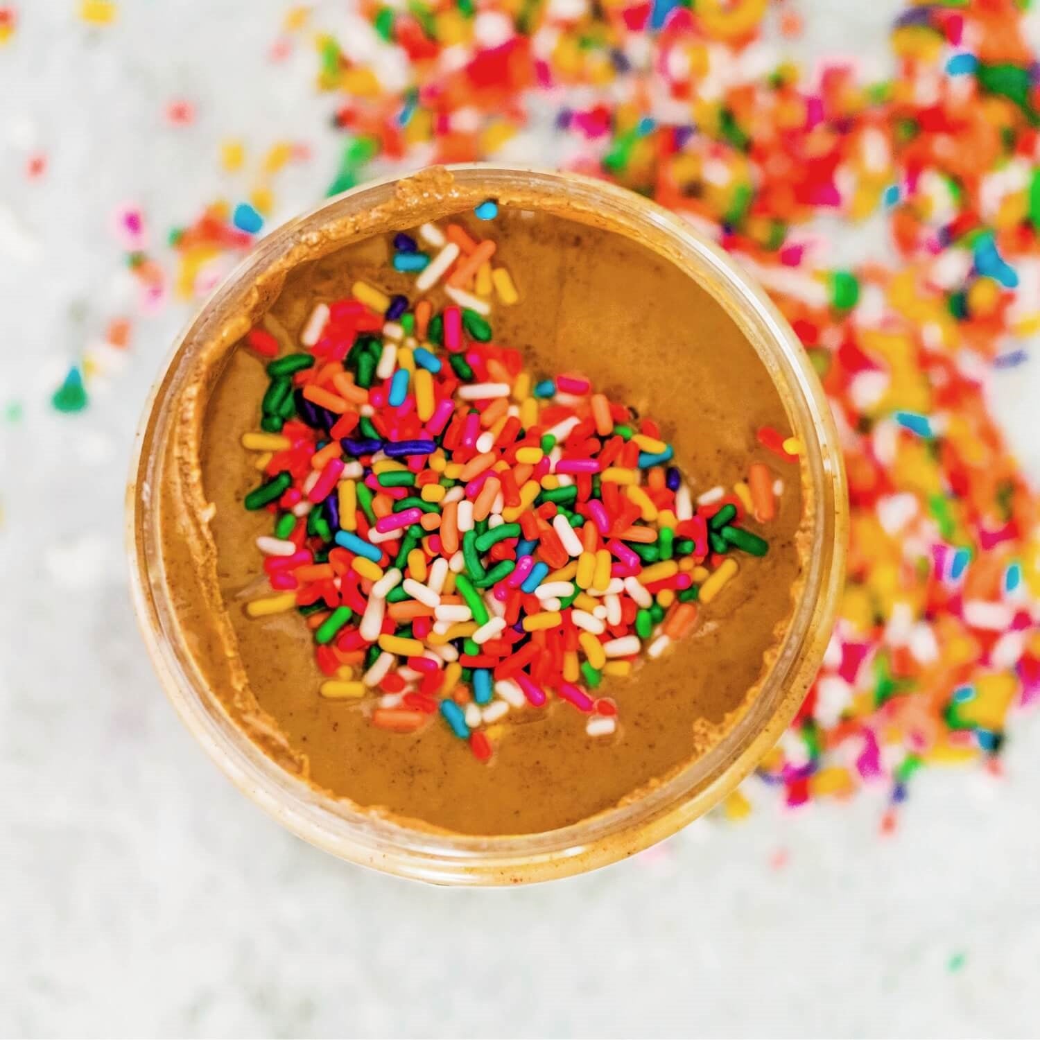 Birthday Cake Almond Butter