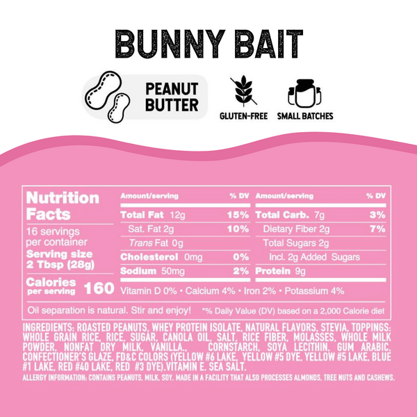 Bunny Bait Peanut Butter