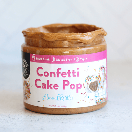 Gluten-Free Confetti Cake Pop Almond Butter