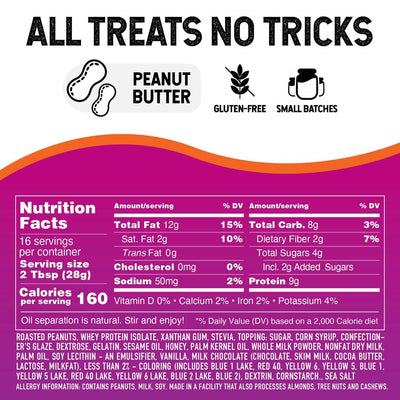 Gluten-Free All Treats No Tricks Peanut Butter