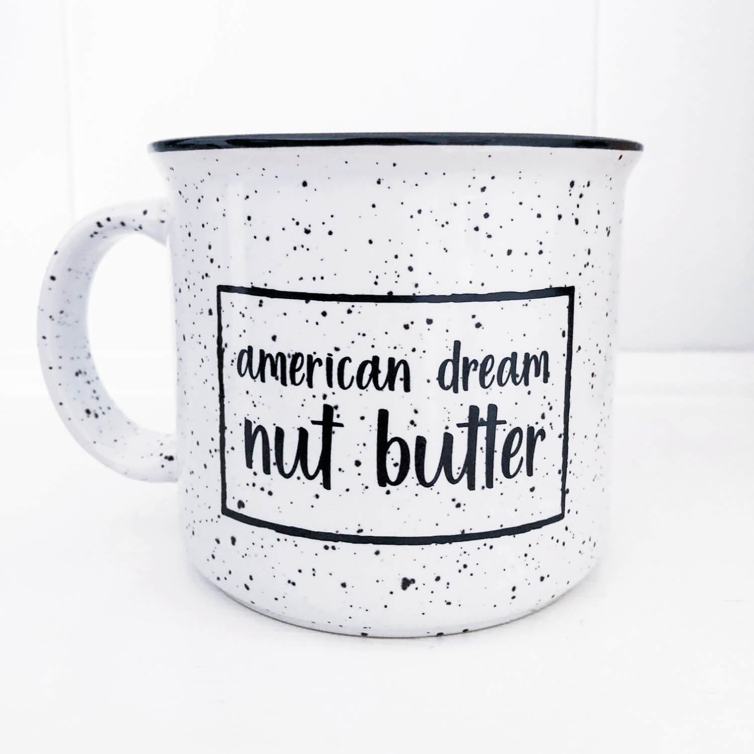 White 15oz Mug - American Dream Nut Butter